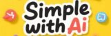 simple with ai logo