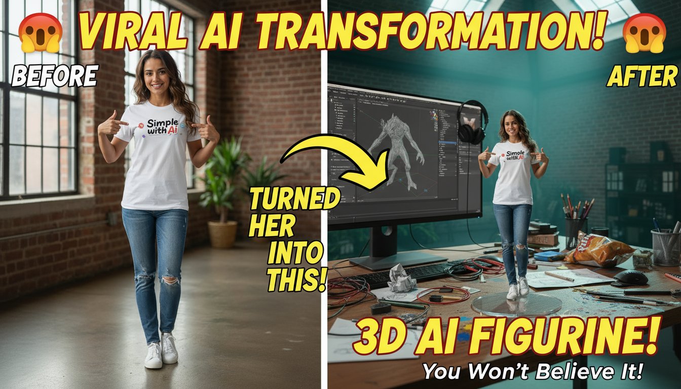 How to Create Viral Figurine AI Images and Convert Them into Videos